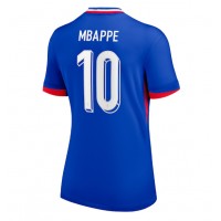 Maglie da calcio Francia Kylian Mbappe #10 Prima Maglia Femminile Europei 2024 Manica Corta